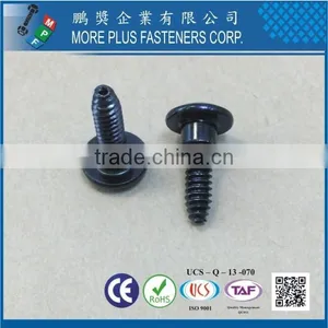 Made in Taiwan Zinc Black CR6+ Trilobuar Thread Without Bumper Square Phil Combo Carbon Steel C1022 Screws thumbnail-3