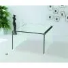 Modern Tempered Bent Glass Coffee Table thumbnail-1