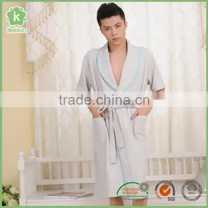Factory Royal White Breathable Waffle Hotel Bathrobe thumbnail-4