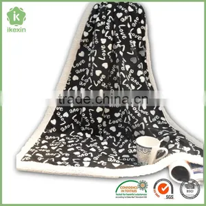Fashion Custom King Size Printing Double Ply Blanket thumbnail-2