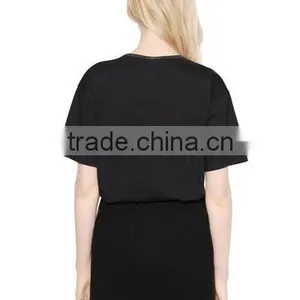 Womens Fashion Basic T-shirt Printing Latest Design thumbnail-4