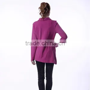 The New 2015 Women's ms Han Edition Cultivate One's Morality Big Yards Small Suit Coat Long Small Suit thumbnail-6