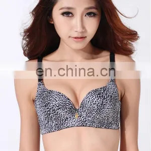 Sexy Young Girls Under Wear Sexy Black Leopard Printed Brassiere Panties Trade Assurance Supplier thumbnail-1