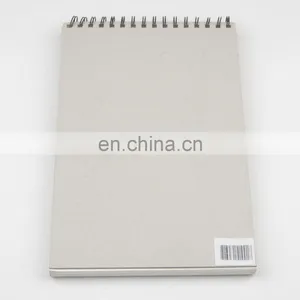 Peforated Wire Bound Grey Hard Cover A4 Sketch Pad Sketch Paper Pad thumbnail-4