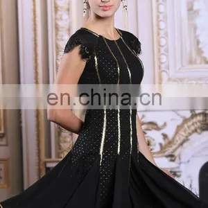 Fantasy Fashion Slim Black Dress thumbnail-4