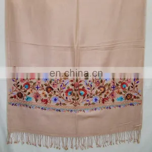 Fashion Embroidered Pashmina Shawl thumbnail-5