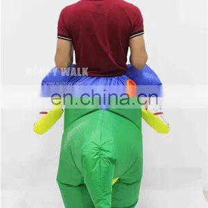 HI Good Quality Inflatable Animal Costume Dinosaur Walking Dinosaur Ride on Costume thumbnail-3