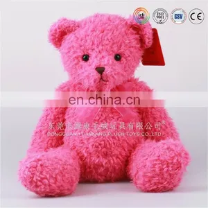 100% Cotton Wholesale Colorful Small Pink and Blue, Light Brown Teddy Bear Plush Soft Toy thumbnail-5