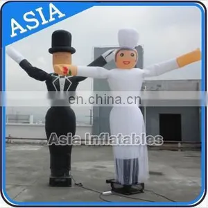 Newest Bridegroom and Bride Air Dancer/wedding Sky Dancer thumbnail-1