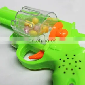With Light and Sound Plastic Revolver Gun With Candy thumbnail-2