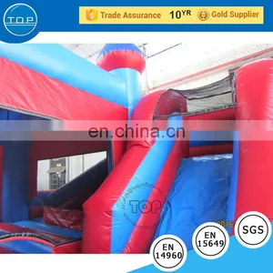 TOP INFLATABLES Professional Six Flags Inflatable Commercial Castle Bouncer With CE Certificate thumbnail-4