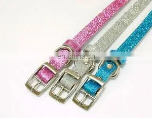 Genunin Leather Fantasy Diamond Dog Collar thumbnail-1