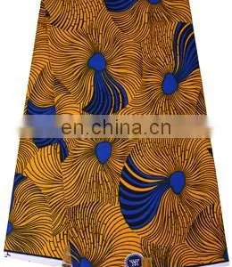 Wholesale 100% Cotton African Wax Print Fabric thumbnail-1