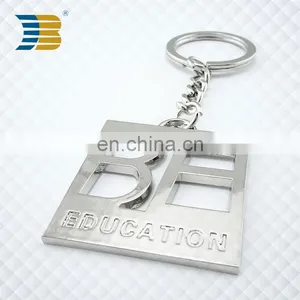 Zinc Alloy Hollow Custom Metal Keychain thumbnail-1