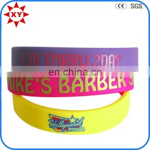 Custom Xieyuan Printed Fashion Silicone Round Wristbands thumbnail-1