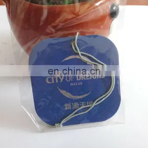 Hot Sale Promotion Gifts Paper Car Air Freshner for Hot Stamping thumbnail-1
