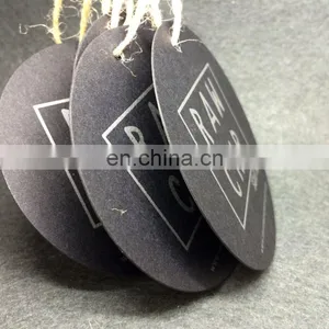Creative Crownwin Recycled Jeans Paper Hang Tag With Logo Hang Tags thumbnail-1