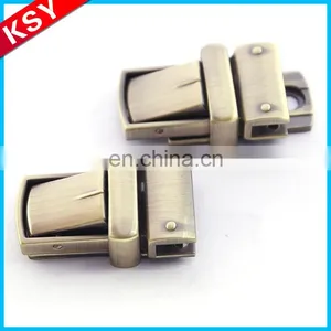 Great Quality Vintage Style Bag Lock Briefcase Latch Classics Metal Locks For Handbags thumbnail-1