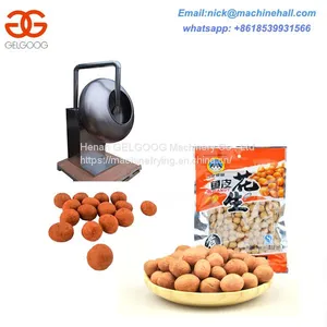 Peanut/nuts/almond Coating Machine/Automatic Pranut Coating Machine/Professional Peanut Sugar Coating Machine thumbnail-1
