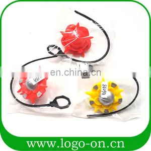 Sedex Audit Factory Hot Sale Plastic Peg-top Spinning Toy Spinning Top for Kids thumbnail-1