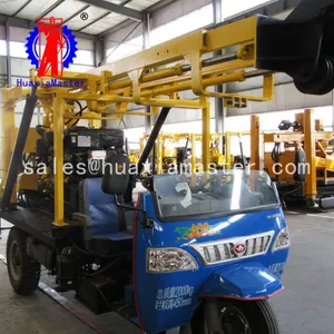XYC-200A Tricycle-Mounted Hydraulic Rotary Drilling Rig Water Well Drilling Rig thumbnail-5