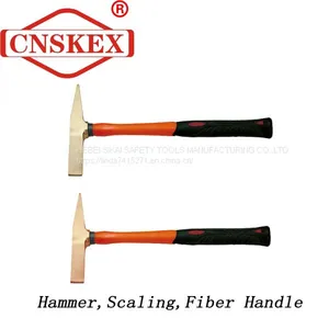 Non Sparking Tools Hammer Scaling Fiber Handle thumbnail-1