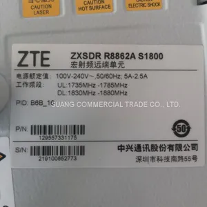 Original ZTE ZXSDR R8862A S1800 B6B Macro RF Remote Power Supply RRU thumbnail-5