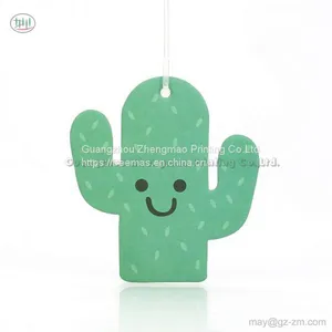 Twenty Years' Factory Quality Customized Fragrance Hanging Offset Paper Car Air Freshener in CMYK Printing thumbnail-1