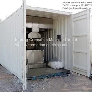 Krematorium Machine for Sale Low Cost Fast Fuel Moving Container Save Cheap Cremation Solution Advanced thumbnail-1