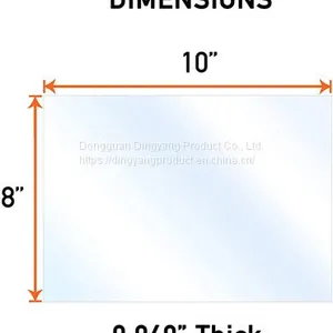 Picture Frames, Cricut Cutting Protective Film 8x10 Inch PET Sheet/Plexiglass Panels 0.03 Inch Thick Acrylic Sheet thumbnail-4