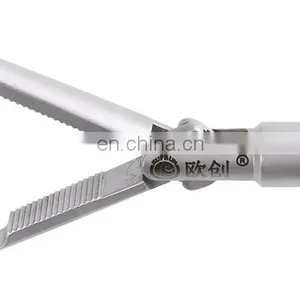 Geyi Autoclavable Laparoscopic Nnstruments 10mm Anastomotic and Tractive Grasping Forceps thumbnail-3