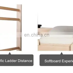 2020 Hot Sale Commercial Gym Studio Classic New Household Pilates Reformer Machine White Maple Wood Pilates Ladder Barrel Yogo thumbnail-7