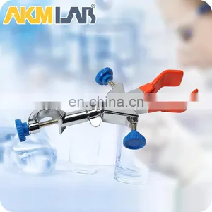 AKMLAB Stainless Steel Laboratory Two Finger Swivel Clamp thumbnail-1