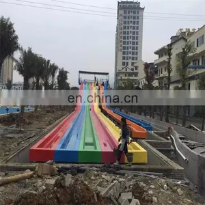 Mutong Aqua Park Rainbow Adult Waterslide Fiberglass Slide for Swimming Pool thumbnail-1