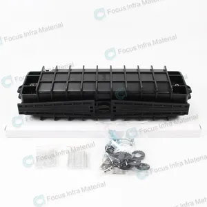 2 Inlets 2 Outlets Outdoor Aerial Dome Fiber Optical Splice Closure thumbnail-2