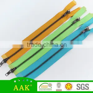 #4.5 Metal Teeth Two Sided Zipper China Trading Company Zip thumbnail-1