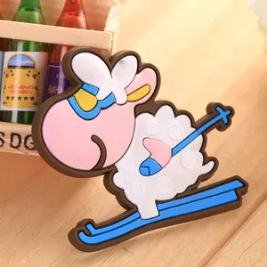 The Newest Wholesale Cute Cartoon Logo Soft PVC Refrige Magnet for Kids Gifts thumbnail-4