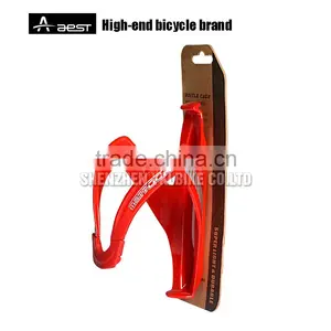 Good Quality Glossy Color Plastic Bicycle Bottle Cages Made in China thumbnail-2