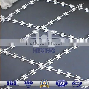 Galvanized Welded Razor Wire Mesh BTO-22 thumbnail-1