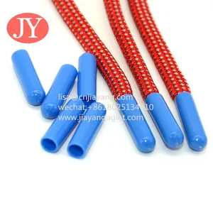 Rubber Coating Plastic Aglet Round Polyester Rope With Aglet Cord Ends thumbnail-4