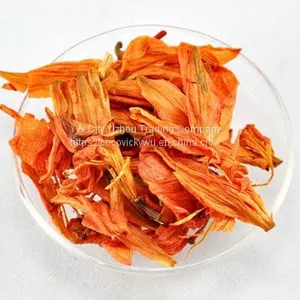 Chinese Medicinal Herb Herbal Tea Dried Lily Flower Lily Flower Tea thumbnail-1