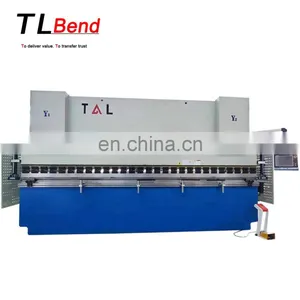T&L Brand 400ton 6000mm 3d Servo Cnc Electric Hydraulic Press Brake thumbnail-1