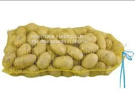 Plastic Hdpe Bag 50x80 Raschel Mesh Bag for Packing 40kg Potatoes thumbnail-1