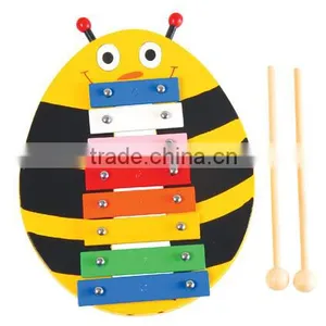 2014 New Products Making Musical Instruments Children Xylophone Music Notes Wood Xylophone Xylophone With Metal Keys thumbnail-2