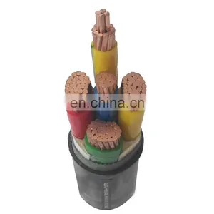 0.6/1kv N2xy Xlpe Insulated Lv Cable 4-core Steel Wire Armored PVC Sheath Flame Retardant UV Protection thumbnail-1