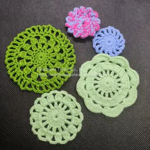 Handcraft Garment Accessories Handmade Cotton Appliques thumbnail-4
