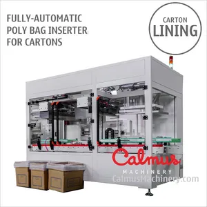 Poly Bag Inserter for Placing Liner in Carton thumbnail-1