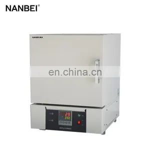 1600 1200 1000 Degree Lab Electric Resistance Ceramic Fiber Muffle Furnace thumbnail-1