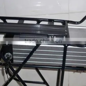 Rear Rack 36v 20ah Lithium Battery for High Power 36v 350-750w Electric Bike Battery thumbnail-2