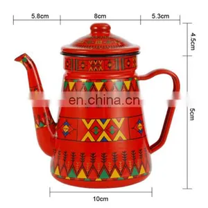 New Design 1.5L Teapot Enamel Teapot Enamel Kettle thumbnail-2